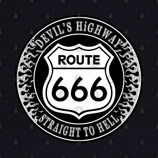 Route 666 by CosmicAngerDesign